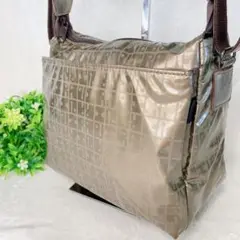 美品RaviRavi 老舗 ヤマト屋 日本製 ショルダーバッグ ピンクゴールド