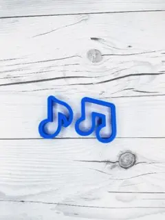フチクッキー型　音符セット