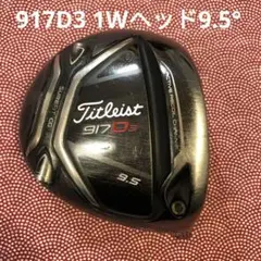 タイトリスト917D3 1Wヘッドのみ9.5°