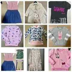 纏め売り　ワンピース　トレーナー　tシャツ　ディズニー　HAZZYS HUSH