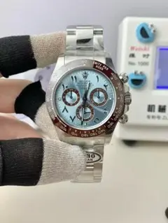 ROLEX DAYTONA 青色文字盤 自動巻き時計