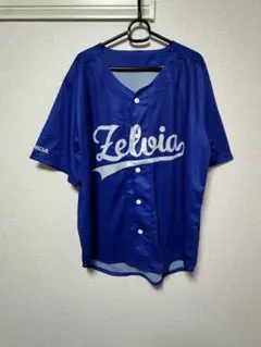 Ｊ1　町田　Zelvia 青色 シャツ ボタン付き