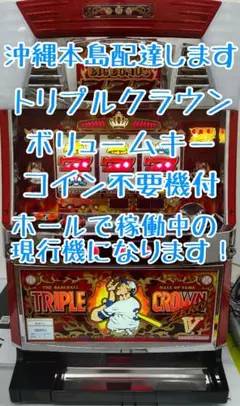 実機★清龍ゲームジャパン★トリプルクラウン ZERO Ⅱ-30【コイン不要機付】 実機☆清龍ゲームジャパン☆トリプルクラウン ZERO Ⅱ-30