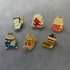 PINS FACTORYピンバッジ 6個セット