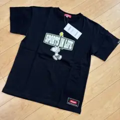PEANUTS スポーツインライフ Tシャツ 黒