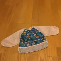 乗り物柄 お食事エプロン