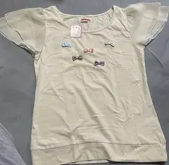 swimmer シフォン袖　Tシャツ　リボン