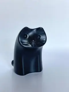 白山陶器 オーナメント 黒猫