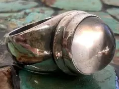 silver 925 クリアストーン　リング　指輪