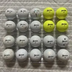 最終値下げ‼️スリクソンZスター10個.XV10個ロストボール