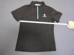 ルコックスシャツ ハーフジップ　Lサイズ テニス練習着
