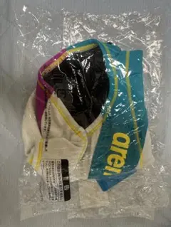 「新品未使用品」arena 水着 ホワイト/ブルー/パープル