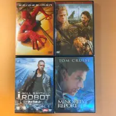★☆3連休特別価格☆★DVD 洋画 4本セット スパイダーマン／トロイ、他
