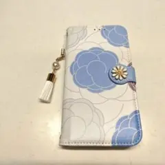 【即購入OK♥】Aquos sense6/6s ケース 手帳型花柄 タッセル付き