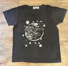 ほぼ新品【converse TOKYO】くすみブラック ロゴプリント Tシャツ