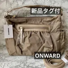 【新品未使用】 レディース 2WAYバッグ オンワード ベージュ 軽量