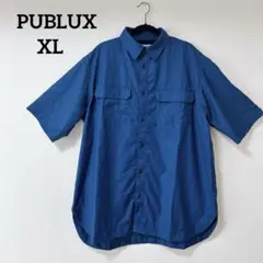 ⭐︎美品⭐︎PUBLUX パブリュクス　オーバーサイズシャツ　ワークシャツ　半袖