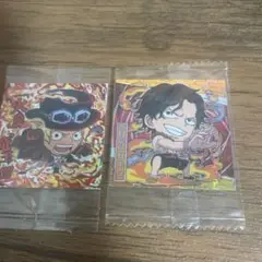 火拳のエース＆ルフィ ステッカーセット