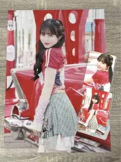 佐野愛花　F賞A4クリアポスター　ランダムトレカ２種コンプ　セット
