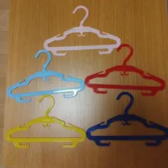 ファミリア　子供用ハンガー５本セット