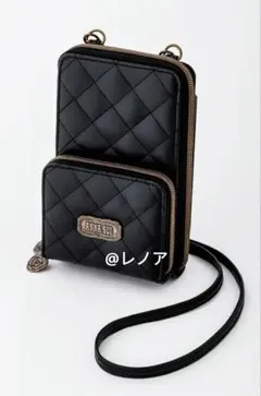 ANNA SUI スマホショルダーバッグ キルティング風生地 新品未使用