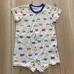 値下げ　ミキハウス ベビー　ロンパース　男の子