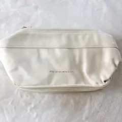 ⭐︎トラベルコスメティックバッグ レディース メイクアップバック ホワイト