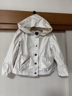 BABY GAP 100サイズ　ホワイトジャケット フリル付き袖