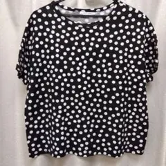 ZARA Trafaluc 半袖ドットTシャツ S