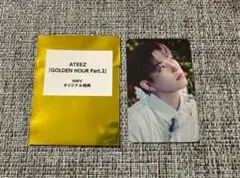 ATEEZ GOLDEN HOUR Part.2 HMV特典カード　ホンジュン