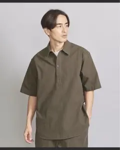 united arrowsユナイテッドアローズ　半袖シャツ　プルオーバーシャツ