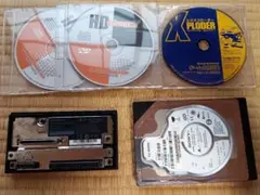 PS2 ネットワークアダプタ、純正HDD、その他ディスクセット