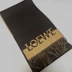 正規品☆新品未使用☆ LOEWE ロエベ バイカラーロエベスカーフ