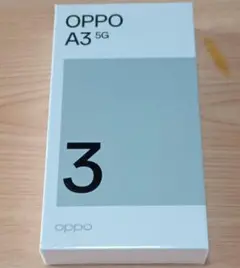 新品未開封 OPPO A3 5G 128GB 4GB 120Hz ブラック
