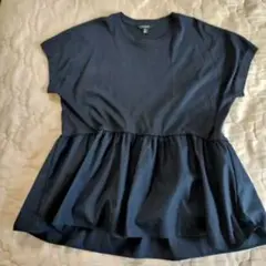 BANANA REPUBLIC ネイビー 半袖チュニック M