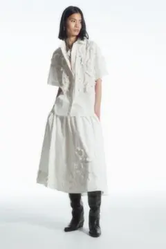 COS EMBELLISHED 半袖シャツ