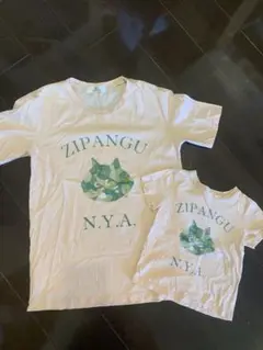 親子コーデ　Tシャツ　100 M