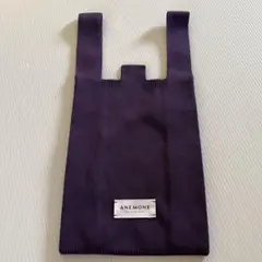 ANEMONE 紫色 エコバッグ