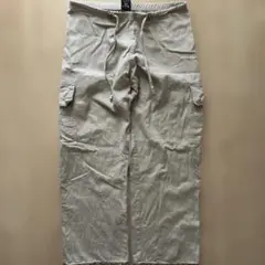 ベージュ ワークパンツ 100%コットン　くライミングパンツ
