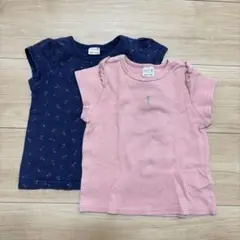 petit main トップス 90cm 2枚セット
