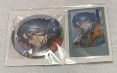 魁星 箔押し缶バッジ チェキ風カード 誕生日 2025