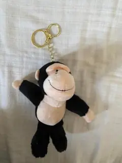★ぬいぐるみ動物アニマルキーホルダー　オラウータン