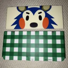 3ds 着せ替えプレート　どうぶつの森　あさみ