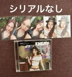 TWICE ナヨン ENEMY トレカ　コンプリートセット　ナヨン盤　CD