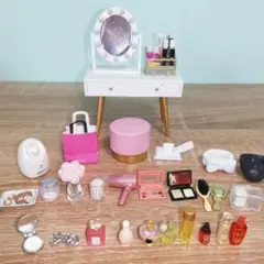 ミニチュア化粧台セット