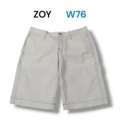 ZOY★メンズゴルフウェア★ハーフパンツ★W76★P73002