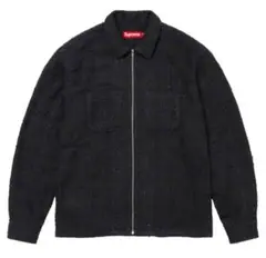 Supreme Bouclé Zip Up Shirt