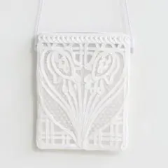 Mame Kurogouchi Coading Embroidery Pouch