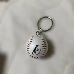 ドラゴンズ　細川成也　サインボールキーホルダー