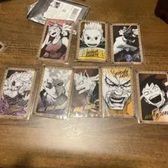 僕のヒーローアカデミア 原画展 クリアカードコレクション 8枚セット